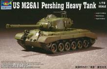 Trumpeter 07286 - 1:72 US M26A1 Heavy Tank