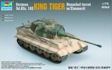 Trumpeter 07291 - 1:72 King Tiger Henschel Turret w/Zimmerit