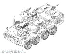Trumpeter 07422 - M1127 Stryker Reconnaissance Vehicle (RV)