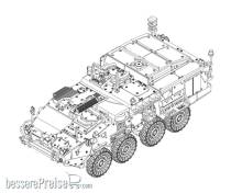 Trumpeter 07428 - M1133 Stryker MEV