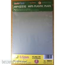Master Tools 08002 - HIPS 0,5mm plastic sheet(210mmx300mmx2pc