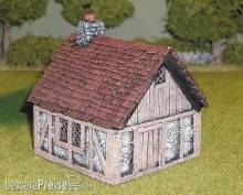 Emhar 936804 - 28 mm Hist. Dorftaverne, Resin
