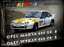 BELKITS BEL008 - OPEL MANTA 400 GR.B Tour de corse 1984 Frequelin -´Tilber´ in 1:24