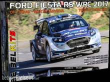 BELKITS BEL013 - Ford Fiesta RS WRC 2017, Ott Tanak in 1:24