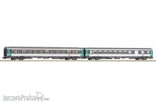 Piko 94508 - N 2er Set Abteilwagen 2 Klasse + 2 Klasse Gep&auml,ckabteilwagen SNCF VI