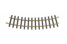 Bachmann 94653 - 4 Diameter Curve 12/Box - Brass Track (Large Scale)