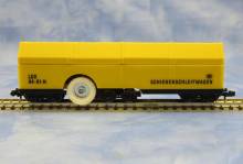 Lux 9470 - N-Schienenschleifwagen, analog und digital einsetzbar. Mit SSF-09 Steuerelektronik (Automatische Start- / Stopp- Funktion), Faulhaber -Motor und Akkustation.