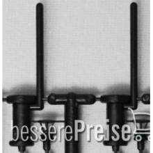 Hädl 950010 - kleiner Kohleofen, Schornstein, je 2 Stück, TT