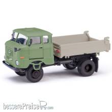 Busch 95288 - ESPEWE: IFA W50 LA/3SK (Dreiseitenkipper), Speditionskabine, Blassgrün