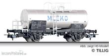 Tillig 95363 - Kesselwagen Uh „Mleko“ der CSD