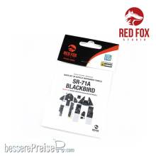 Red Fox Studio RFSQS-48020 - 1/48 SR-71A Blackbird(for Revell kit)
