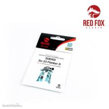 Red Fox Studio RFSQS-48028 - 1/48 Sukhoi Su-33 Flanker D (for Minibase kit)