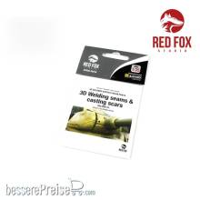Red Fox Studio RFSQS-35018 - 3D Welding Seams & Casting Scars vol.01 (3D acrylic colored resin upgrade parts)