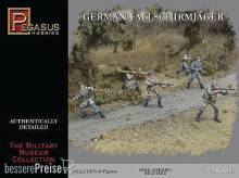 Pegasus 957224 - 1/72 WW II: Deutsche Fallschirmjäger