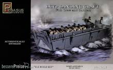 Pegasus 957650 - 1/72 LCVP Landungsboot mit Fig