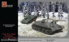 Pegasus 957661 - 1/72 T-34/76, 2 Stück