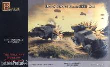 Pegasus 957672 - 1/72 BA-6 Armoured Car, 2 Bausätze