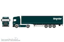 Herpa 958752 - Scania CR20 HD Gardinenplanen-Sattelzug Leimgruber