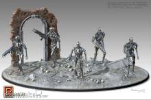 Pegasus 959017 - 1/32 Terminator 2 - T2 T800 Endoskeletons