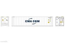 Herpa 960267 - 40ft HC Reefer Cont.CMA-CGM
