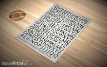 Matho Models 80024 - Decal Letters (UPPERCASE) - black, 8mm