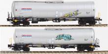 Igra Model 96200030g - Kesselwagen Zacens Nacco grafitti