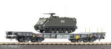 Piko 96280 - Panzertransportwagen Slmmnps mit M113 Schützenpanzer SBB-CFF V