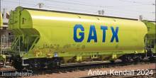 Igra Model 96300000 - Getreidewagen Tagnpps 95 GATX groses Logo - Epoche VI - Maßtab TT