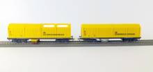 Lux 9632 - H0-Doppelpack Trix-Express: Gleisstaubsaugerwagen (Art. 8832) und Schienenpolierwagen (Art.9132) als Set