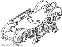 Weinert 9696 - Vorlaufdrehgestell für BR 01, BR 01.10, BR 03.10