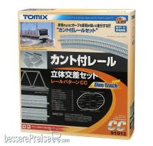 Tomytec 970138 - Gleis-Set CC, mit Brücke