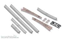 Tomytec 970251 - Gleis-Set, Betonschwellen