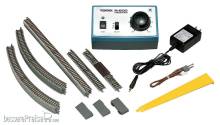 Tomytec 970947 - Gleis-Set für ein Oval, in Schotterbettung