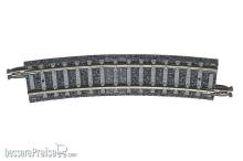 Tomytec 971197 - 4 Gleise, gebogen, in Schotterbettung, 15°, r 317 mm