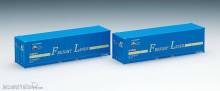 Tomytec 971352 - Frachtcontainer Freight-Liner, 2 Stück