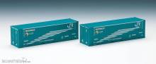 Tomytec 971482 - Frachtcontainer JR, 2 Stück