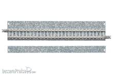 Tomytec 971739 - 2 Gleise, gerade mit breiter Schotterbettung, je 140 mm