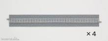Tomytec 971762 - 4 Gleise, gerade mit breiter Schotterbettung, je 280 mm