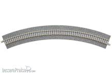 Tomytec 971773 - 4 Gleise, gebogen, mit breiter Schotterbet., 45°, r 345 mm