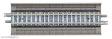 Tomytec 971825 - 4 Gleise, gerade, in Beton-Viaduktbettung, je 99 mm