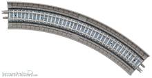 Tomytec 971873 - 4 Gleise, gebogen, in Beton-Viaduktbettung, 45°, r 243 mm