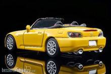 Tomytec 972894 - 1/64 Honda S2000, Modell 2006, Gelb