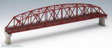 Tomytec 973221 - Gitterbrücke, 2-spurig, rot