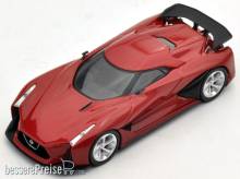 Tomytec 976189 - 1/64 Nissan Concept 2020 Vision GT, rot