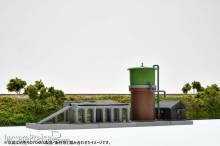 Tomytec 978031 - Wasserturm und Ladestation