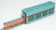 Tomytec 979685 - Lokschuppen, einständig