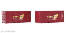 Igra Model 98010024 - 2-tlg set Container 20 Caru - Low Cube