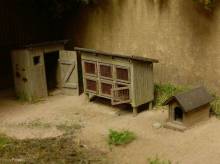 Model Scene 98523 - Ländlichen Hof H0