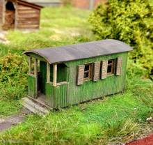 Model Scene 98525 - Gartenlaube - Alte wagen (H0)