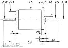 Weinert 9908 - Faulhaber-Motor 1724 gewuchtet